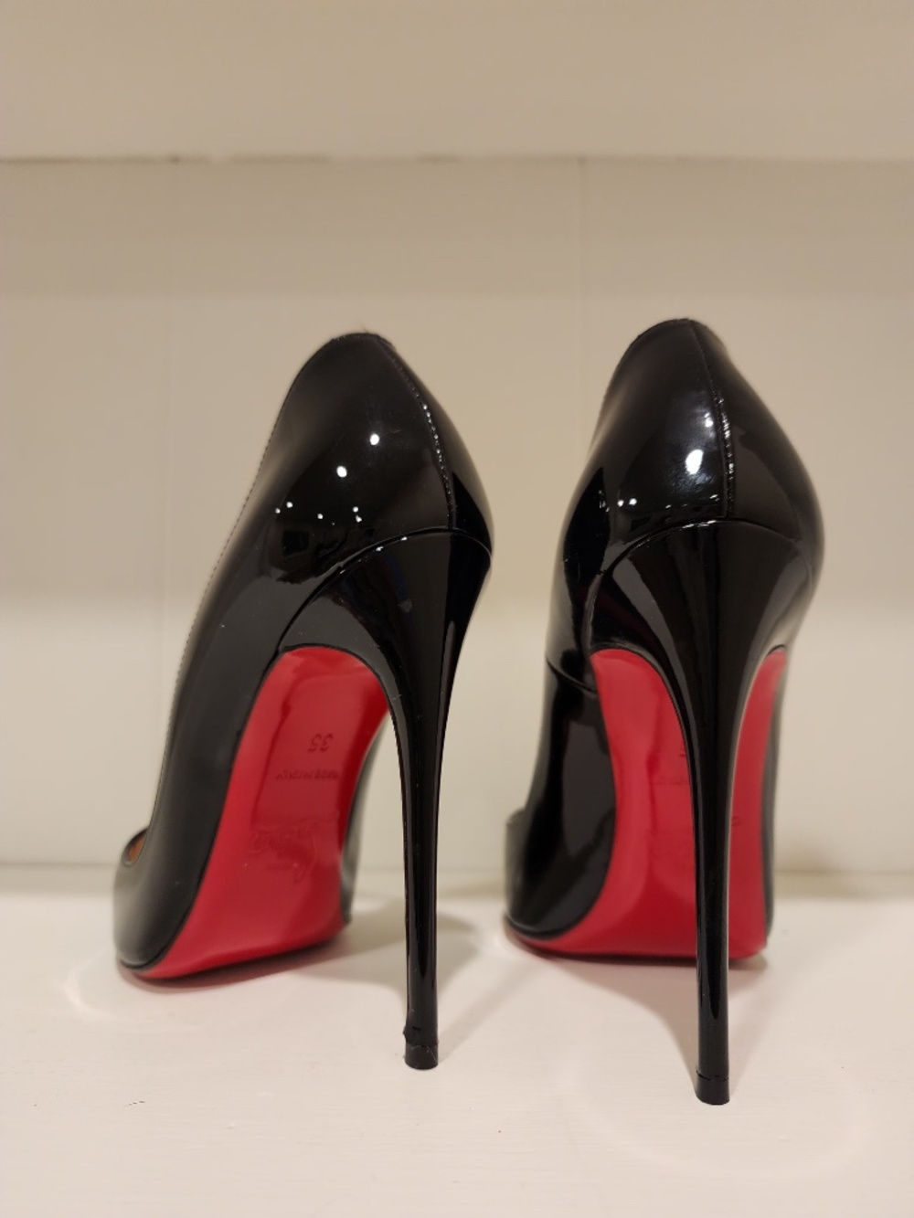 Christian Louboutin So Kate 120 Pumps in Black Patent Leather - Picture 4 of 8